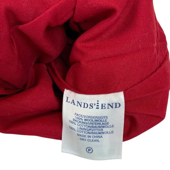 Personalized Christmas Stocking Embroidered BRENT by Lands End Needlepoint Santa - Picture 6 of 6